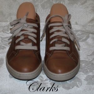 Clarks Leather Sneakers